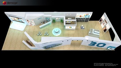 蘇泊爾衛浴展廳效果圖