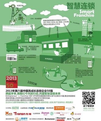 第6屆“創業邦中國高成長連鎖企業50 強”會議將于8月2日召開。