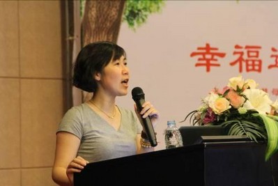 杭州市知名育嬰專家，青蘭小學校長婁屹蘭老師現場分享