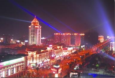 古鎮燈都璀璨夜景