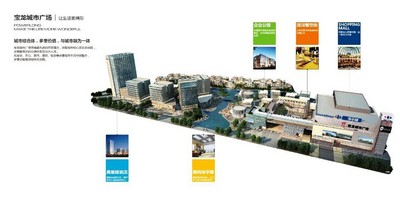 上海曹路寶龍城市廣場業態分布圖