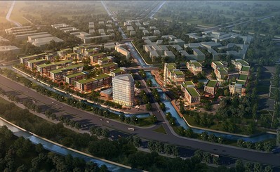 昆山花橋金融園 鳥瞰圖