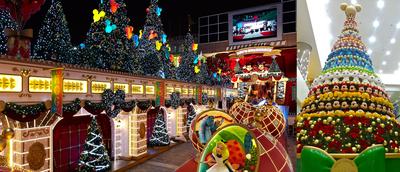 海港城與香港迪士尼樂園攜手為大家送上一個華麗圣誕舞會，更于海港城海運大廈大堂中央設置以超過200個不同迪士尼公仔組成的16尺高巨型圣誕樹。